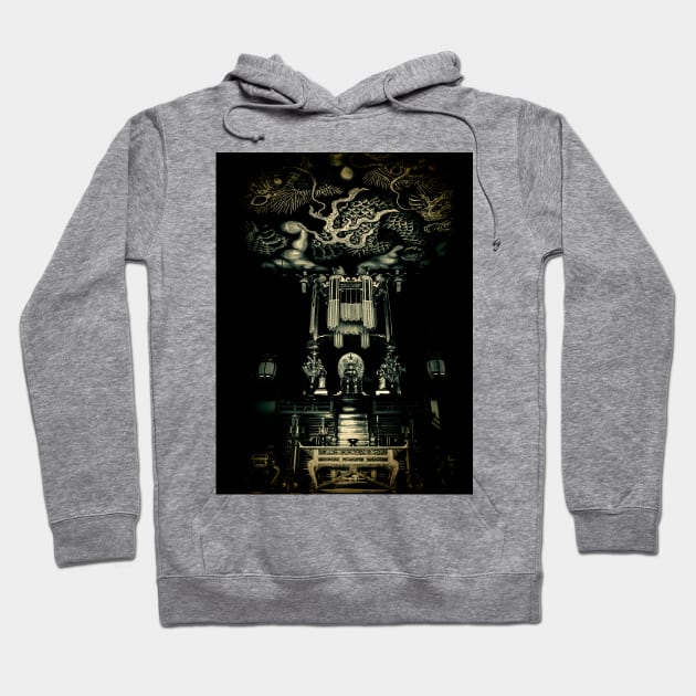 Japanese temple shrine Kyoto Hoodie by thehollowpoint